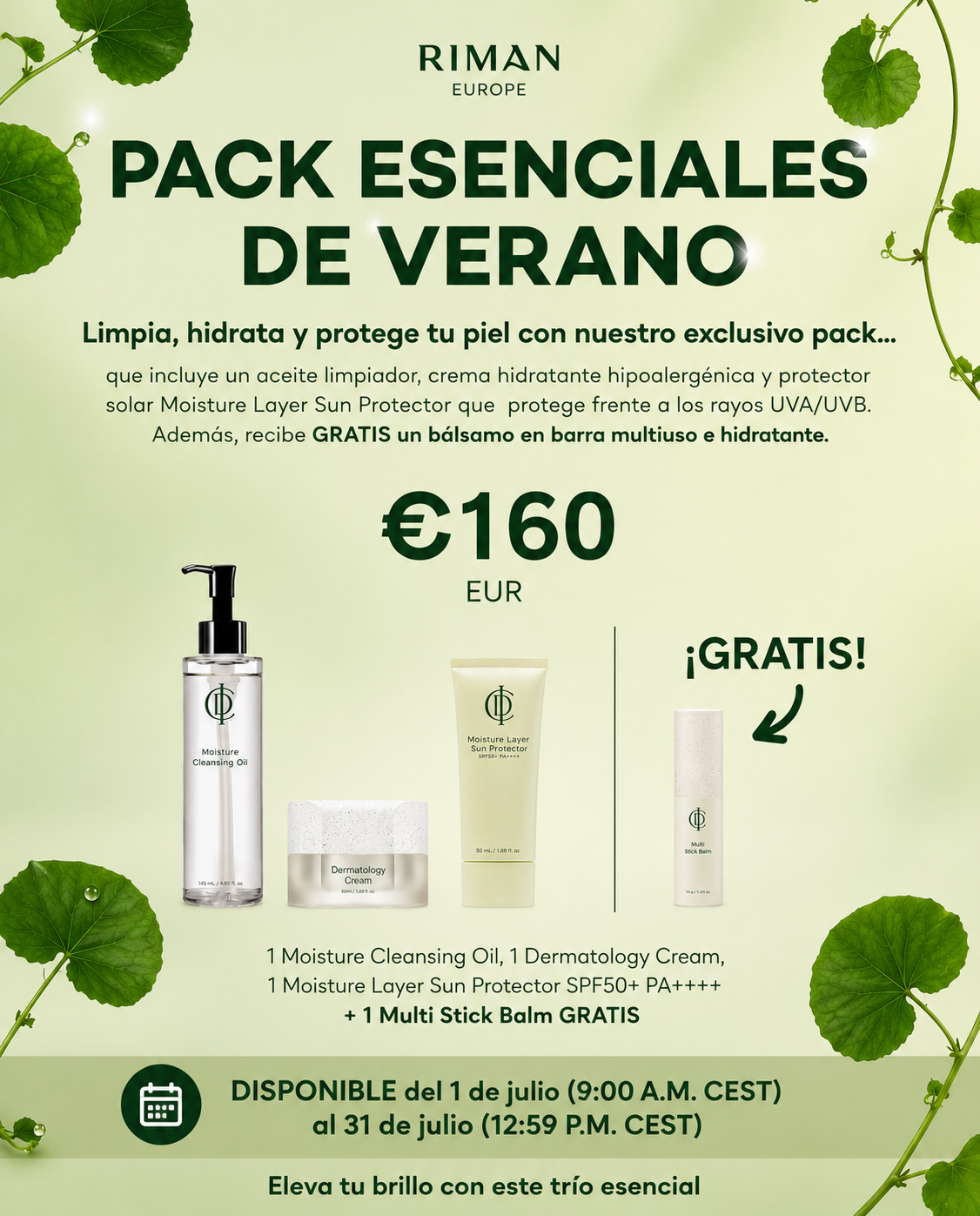 PACK ESENCIALES DE VERANO